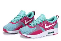 nike air max 87 maille 3eme conception tissu vert rouge